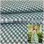 Fashion 100 D * 45 S woven check madras fabric for shirting