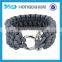 Hot selling camping equipment emergency paracord bracelet for girls