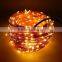 warm white led string lights ,Fairy led copper wire twinkle light ourdoor patio lights for wedding