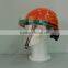 headgear with PC face visor safety anti-impact face visor nylon headgear with helmet manufacturer in China