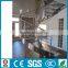 hotel lobby curved stainless steel glass staircase