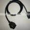 obd2 cable 90 degree male to female cable J1962m to J1962F 1.5m long