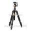 Q555 Portable Magnesium Aluminium Tripod Monopod Tripod+ Ball Head for camera