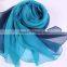 2016 Summer hand painting gradient 100% silk scarf