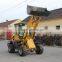 WOLF loader 1ton mini wheel loader used in lawn farm and garden machinery