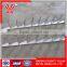 Galvanized metal garden fence wall spikes