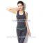 2016 New Spring summer sexy Women Yoga suits Waistcoat Half pants Tight Gym fitness wear