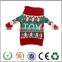 2016 Alibaba Christmas decoration knitting sweater shaped wine bottle cover