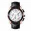 Sports Leather Band Rose Gold Multifunction Chronograph Men Watches