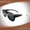 2016 newest arrival black lens wood frame thin temple polarized sunglasses