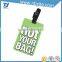 Elegant plastic hang bag string printing for bag accessory