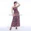 Guangzhou factory Ladies western dress designs sexy maxi for summer beach