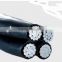 600V/1000V overhead ABC cable Triplex service drop cable Type Pagarus AAAC messager core and XLPE insulation