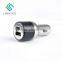 Usb Car Charger Silver Color Output 5V 2A For Mobile Devices