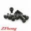 M2 to M8 Phillips Black Nylon Plastic Pan Head Machine Screw
