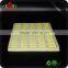 Green PS flocking vacuum formed plastic tray made in china, custom PS vacuum formed flocking tray ,PS tray without flocking
