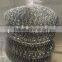 galvanized mesh ball scourers for dish washing cooking utensil