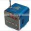 Best fm radio portable mini speaker with usb charger