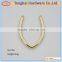 New arrival Light gold Metal Simple bag decoration accessory for briefcase