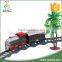 Kids electric plastic railway toy train