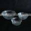 wholesale machine made glass salad bowls and plates set