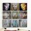 Wall art decor buddha face oil painting on canvas SHU169