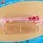 High quality pvc transparent case slider pencil bags