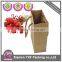 Kraft paper bag with ribbon handle