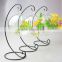 globe hanging air plant round hand blown flower vase wedding home party decoration mordern glass flower terrarium with holder