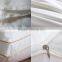 White Cotton Fabric Filled Memory Foam Mattress Topper