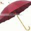 23" Windproof assorted colors straight umbrella