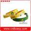 Crazy cheap cilicon bracelet memoty stick with customized printing.