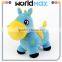 China Made Graceful Blue Horse Promotional Baby Plush Toy