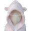 light weight antibacterial fluffy Baby microfiber Hooded Towel