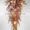 glass chandelier glass art decoration glass droplight xo-2011625 blown glass art glass decoration Crystal chandelier