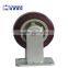 6 inches RED PU Tread plastic Core Wheel, locking caster wheel