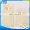 3Pcs Flameless Classical Warm White Moving Wick LED Candle Light