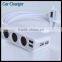 3-Socket Cigarette Lighter Adapter Multiple 4 Port Usb Travel Charger