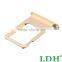 Brand New Hight Quality Gray Golden Sim Card Tray Slot Holder Replacement For IPhone6 Plus 5.5 SIM Card Replacement