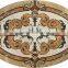 Palace flooring designs water jet marble floor medallion in kitchen