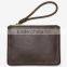 fashion leather wholesale wristlet cluth bag