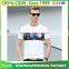 Wholesale high quality mens 100% cotton short sleeve prined t-shirt