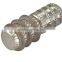 high quality screw for furniture shelf supports with rubber HD-B002