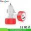 Multi Car Charger with Cable for tablet pc and smart phone with CE Rohs