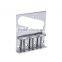 Electric Guitar Bridge with 3 Compensated Saddles