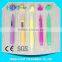  best sellers fruit style highlighter simple and cheap plastic ball pens
