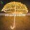 Outdoor Wholesale Festive Motif Lights Umbrella