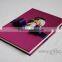 Luxury Silk Covor Wedding Guest Book with ribbon