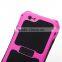 Aluminum alloy + Silicone hybird armor rugged shockproof phone case