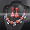Wedding Jewellery Indian Cubic Zirconia Jewelry Necklace Set